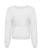 Светр у сіточку із топом-бандо, 3 кольори KA.EL