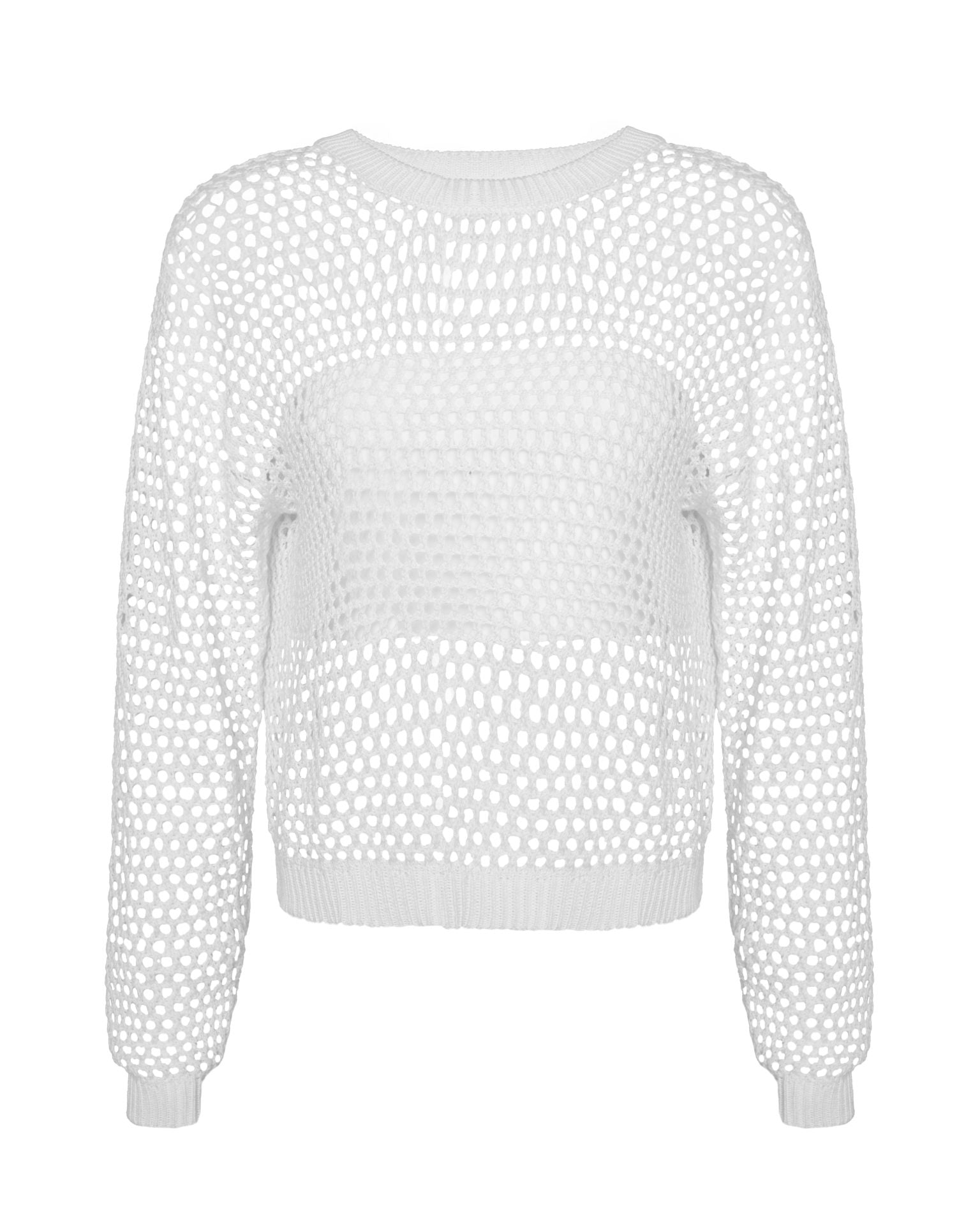 Светр у сіточку із топом-бандо, 3 кольори KA.EL