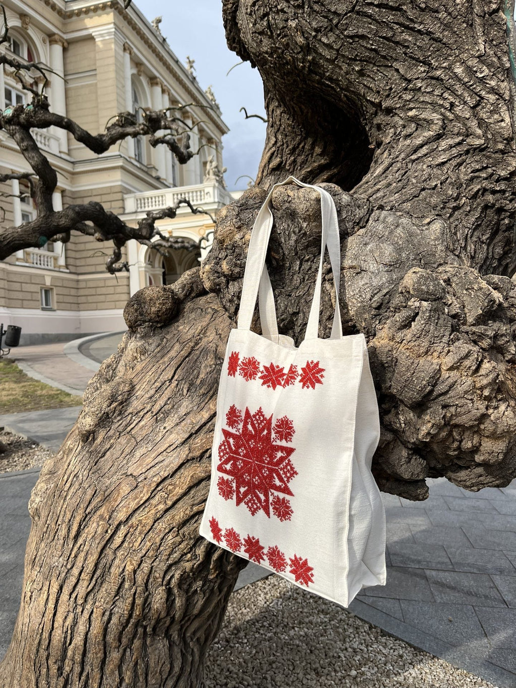 Taška „Červené slnko“ od TVOЕ 