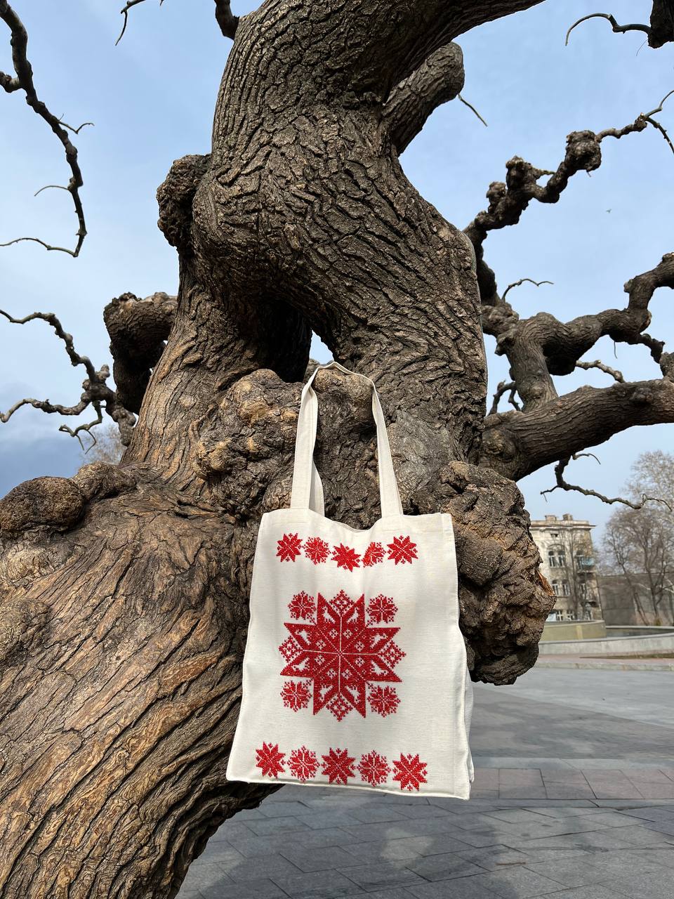 Taška „Červené slnko“ od TVOЕ 