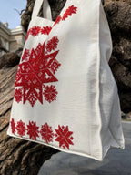 Taška „Červené slnko“ od TVOЕ 