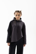 Асиметричне худі з утепленням BRU