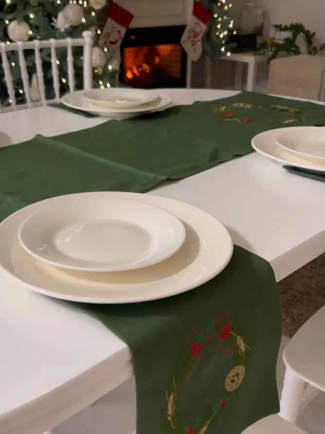 Ранер лляний на стіл Різдвяно-Новорічна SAVE yourself