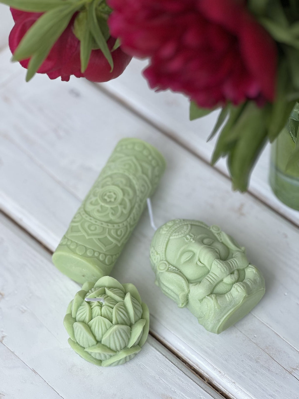 Darčeková sada sviečok (3 kusy) RAO vyrobené zo sójového vosku 355g