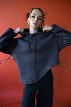 Асиметричне худі з утепленням BRU