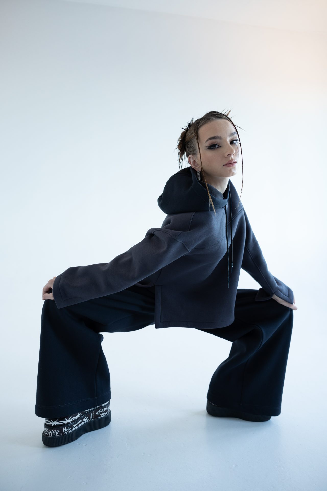 Широкі брюки з утепленням BRU