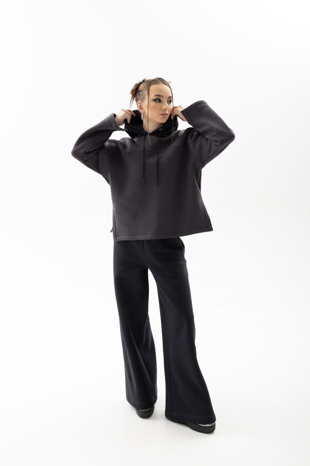 Широкі брюки з утепленням BRU