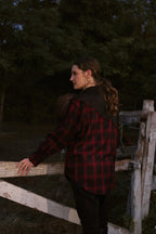 Червона ковбойська сорочка від SIXIEME