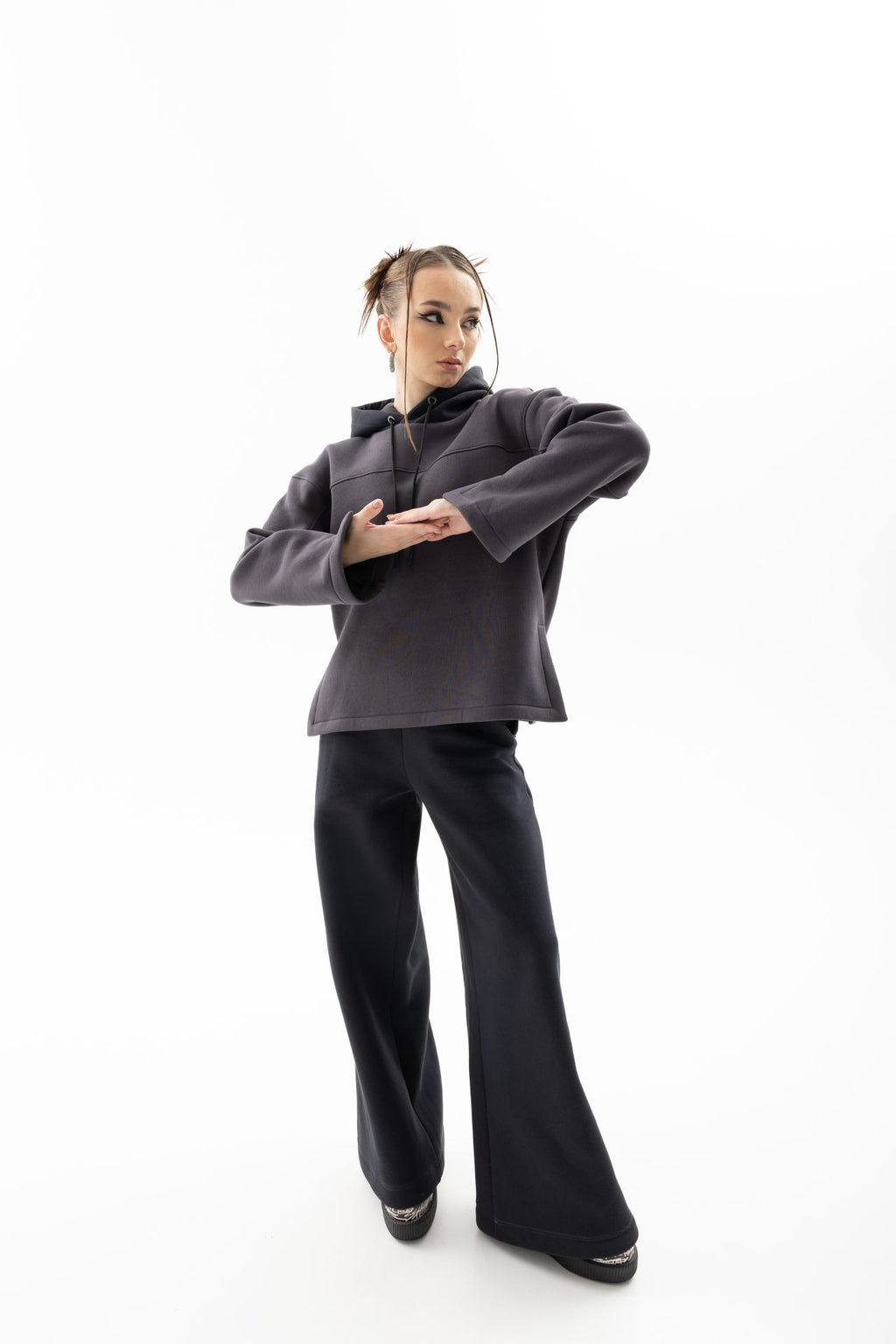 Широкі брюки з утепленням BRU