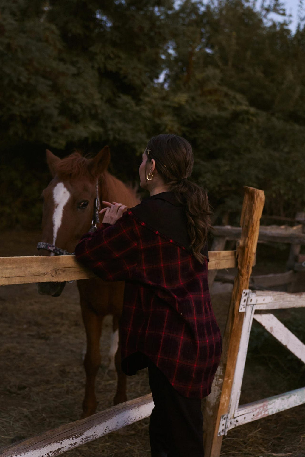 Червона ковбойська сорочка від SIXIEME
