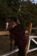 Червона ковбойська сорочка від SIXIEME