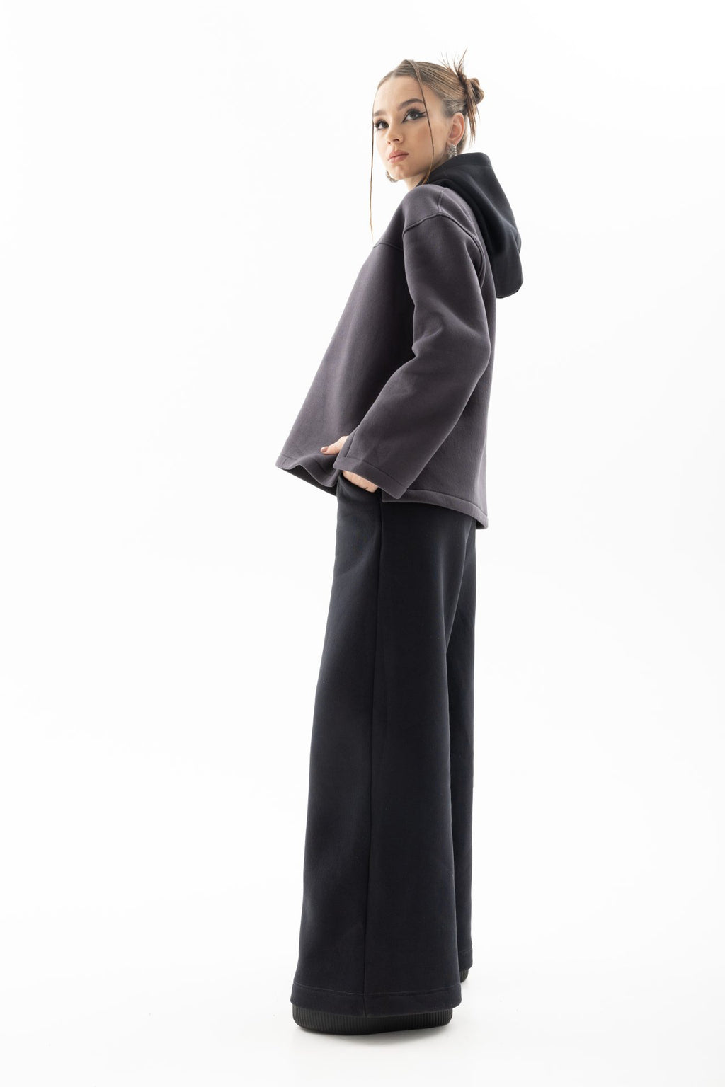 Широкі брюки з утепленням BRU