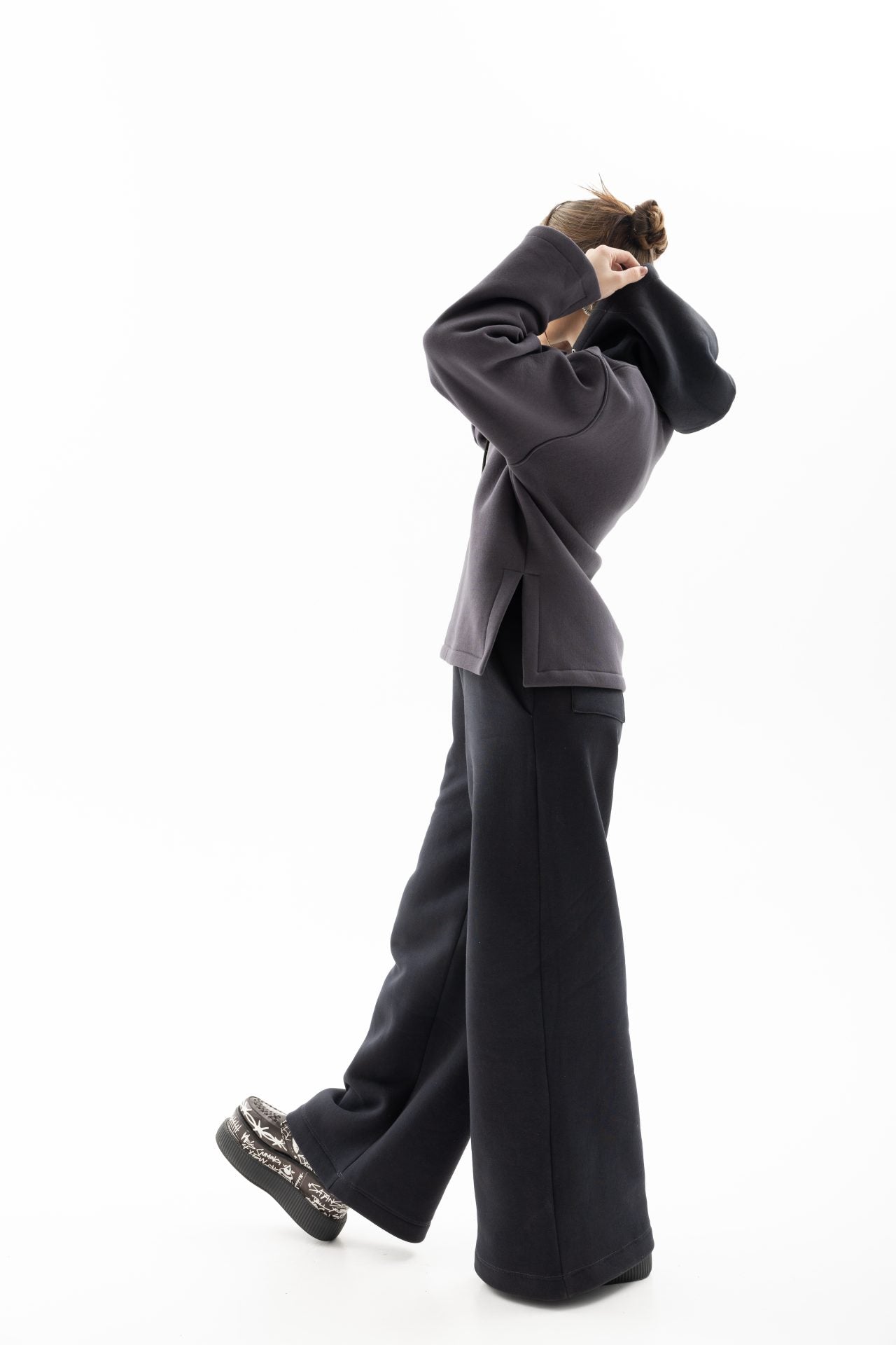 Широкі брюки з утепленням BRU