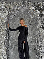 Čierny večerný oblek KA.EL