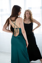 Hodvábne maxi večerné šaty Daisy od FAYNA