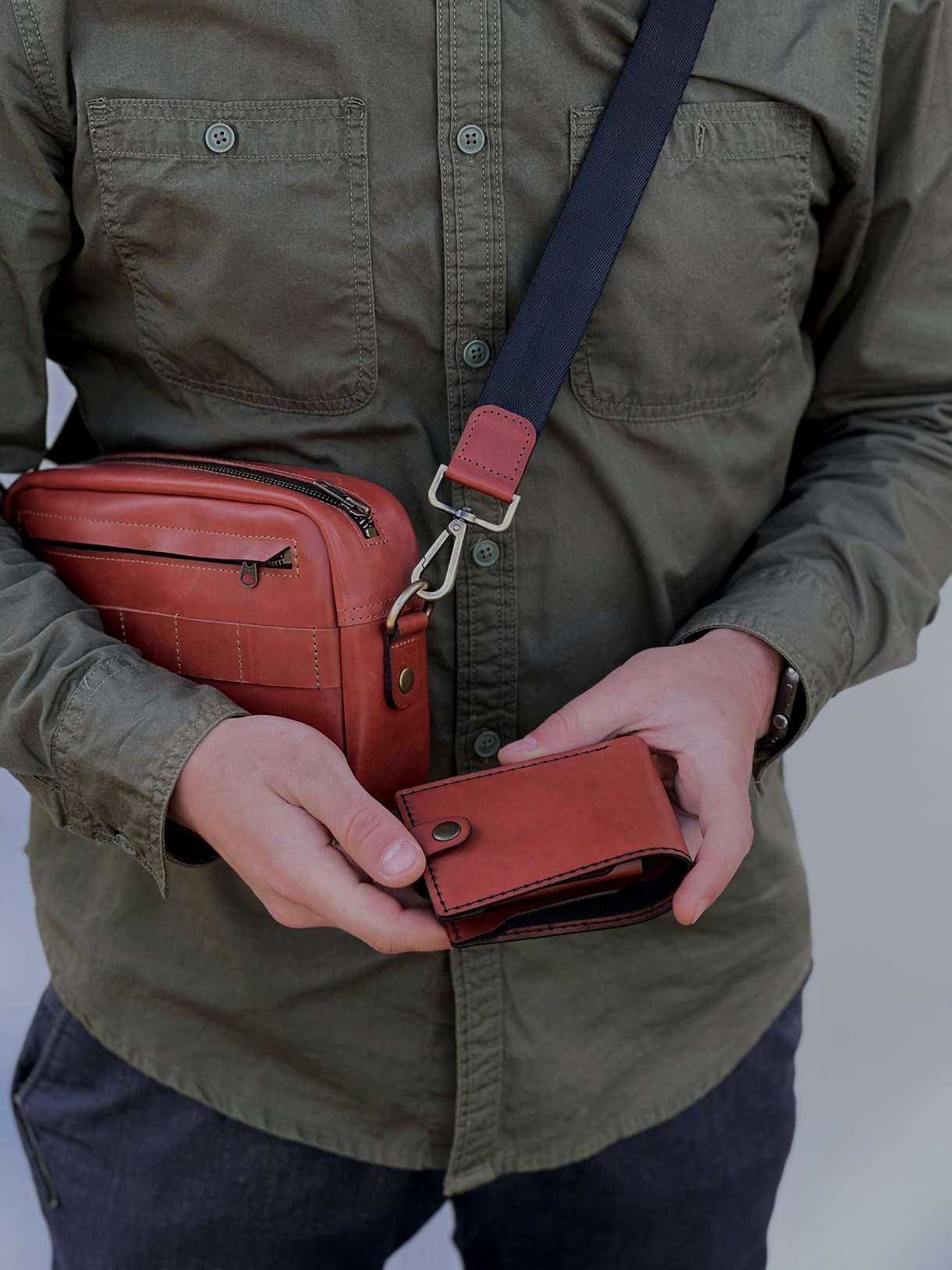 Гаманець Сonstant coin у трьох кольорах від GODNO