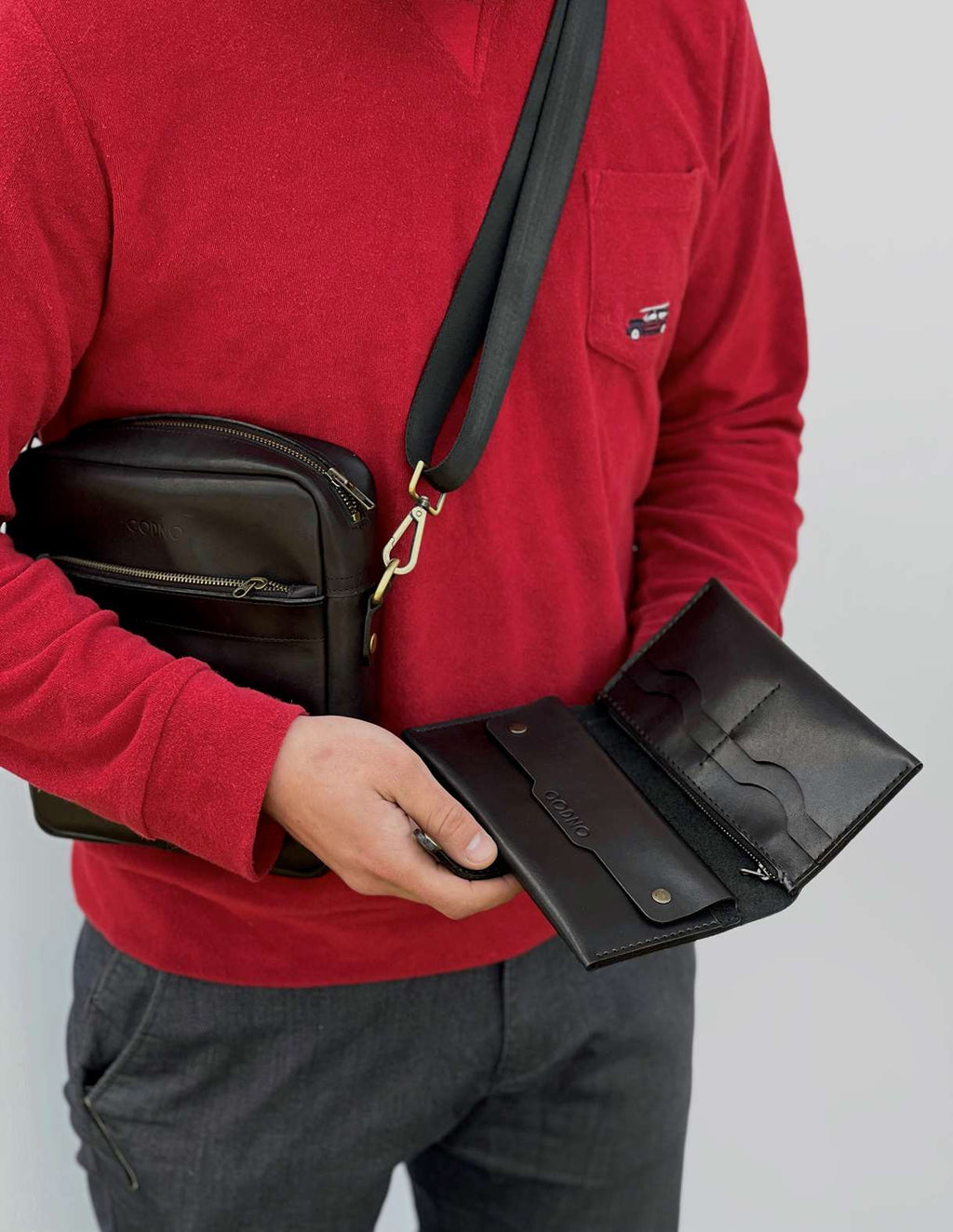 Органайзер Travel book від GODNO - GODNO, Чорний