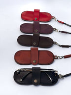 Чохол Glasses case від GODNO - GODNO, Темний шоколад