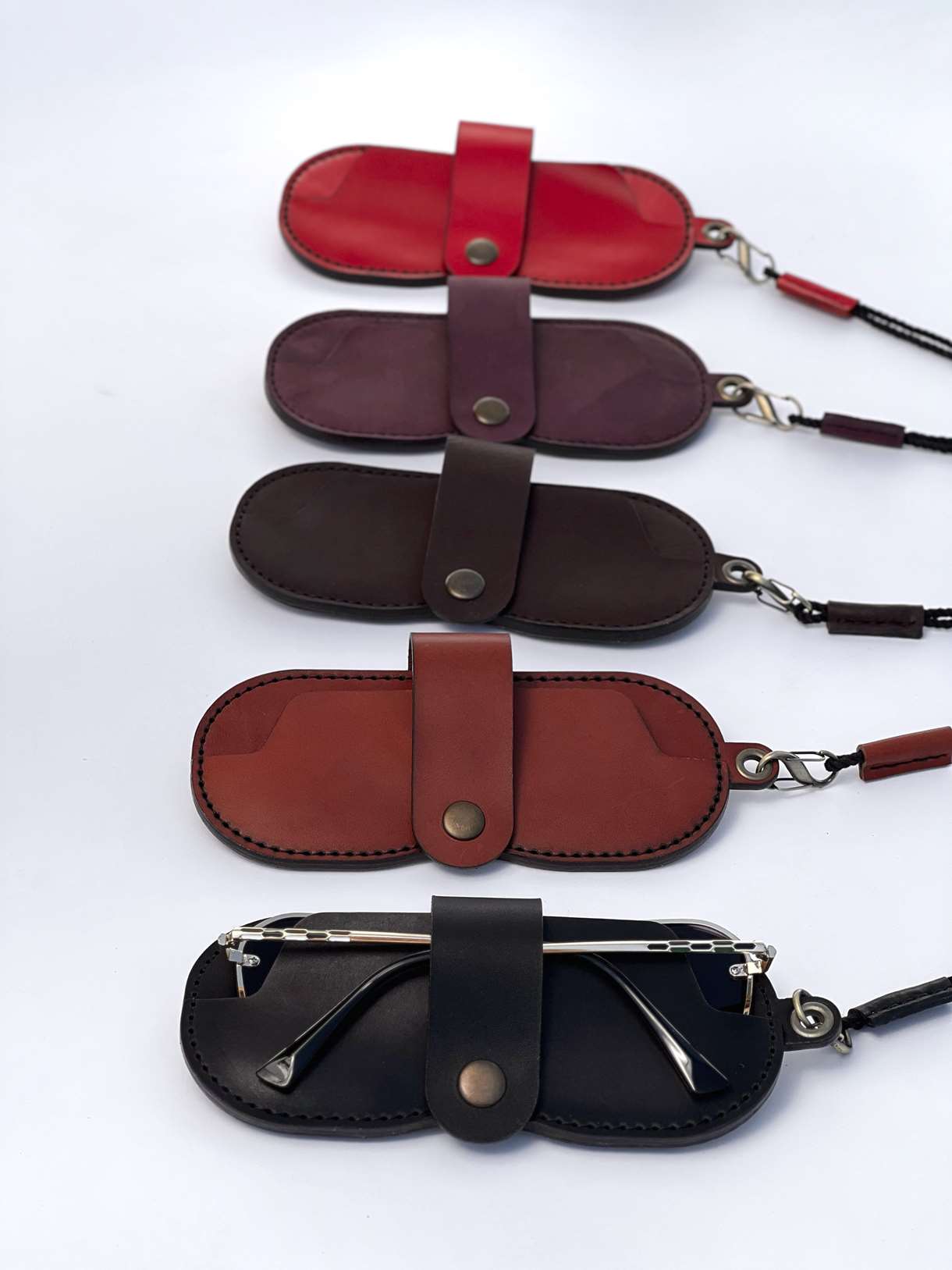 Чохол Glasses case від GODNO - GODNO, Темний шоколад