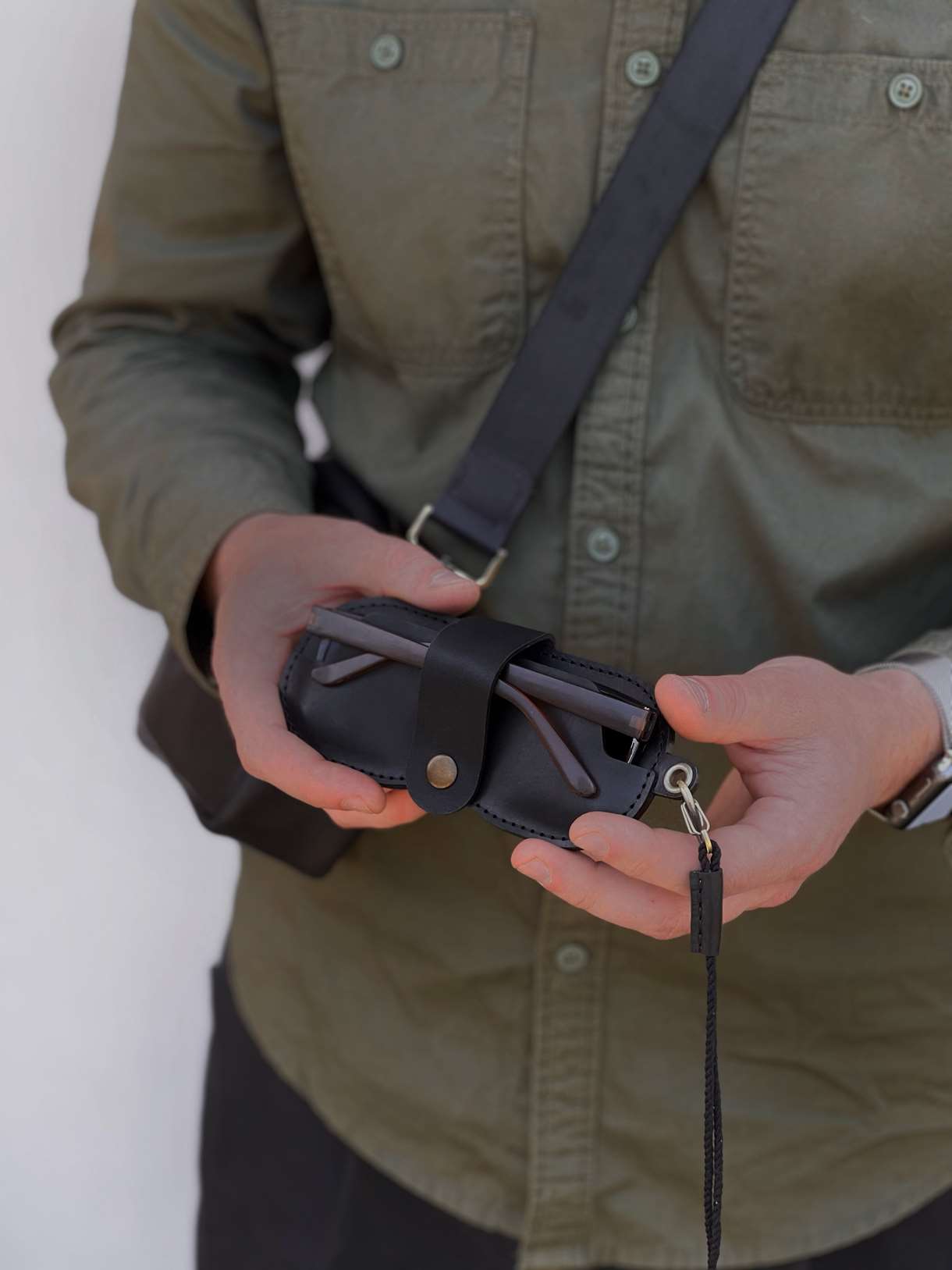 Чохол Glasses case від GODNO - GODNO, Чорний