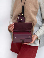 Органайзер Travel book від GODNO - GODNO, Фіолетово-чорний