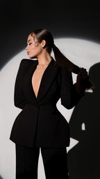 Klasická bunda GoldenRatio, čierna