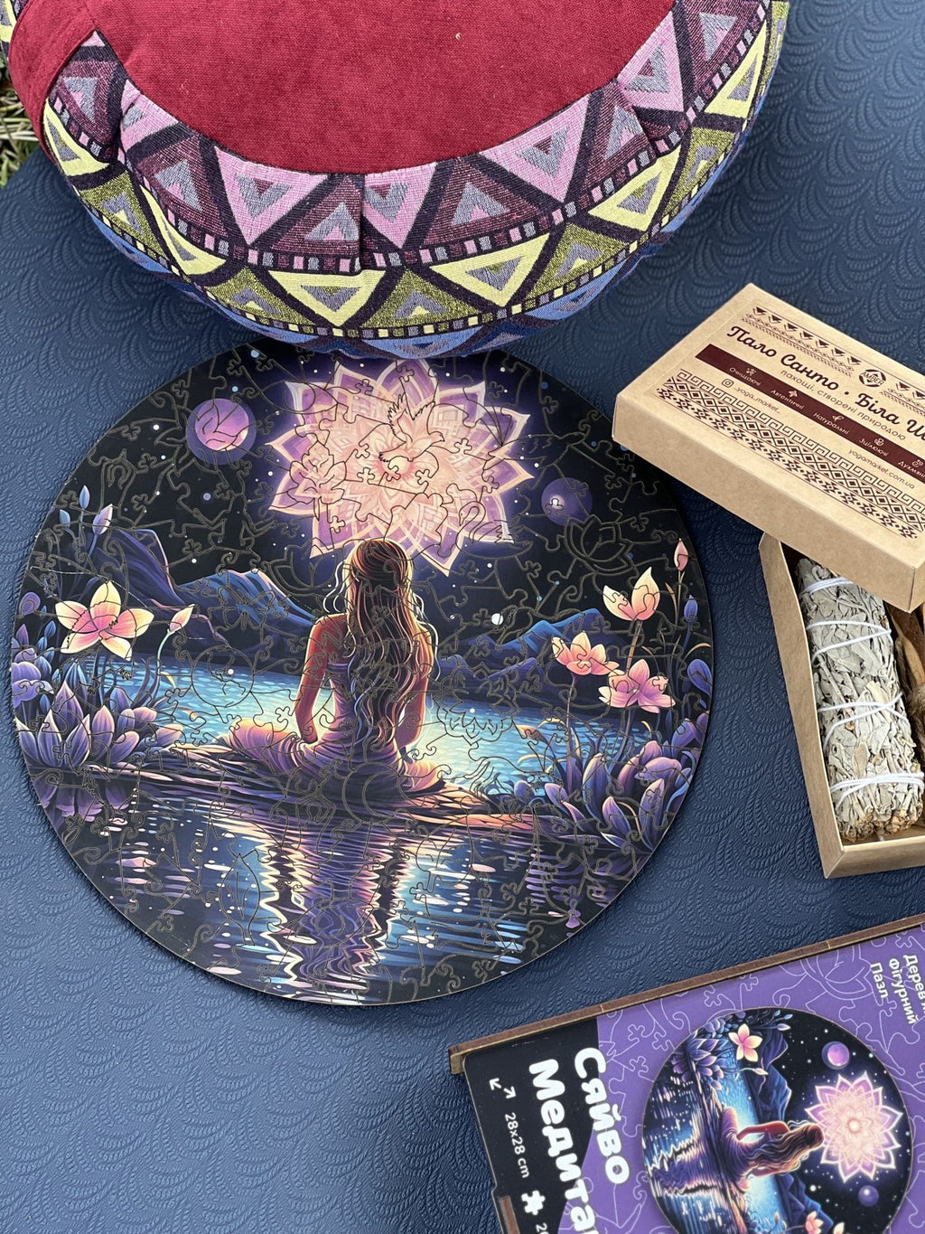 Drevené puzzle pre dospelých Žiarenie meditácie RAO A3 200 dielikov