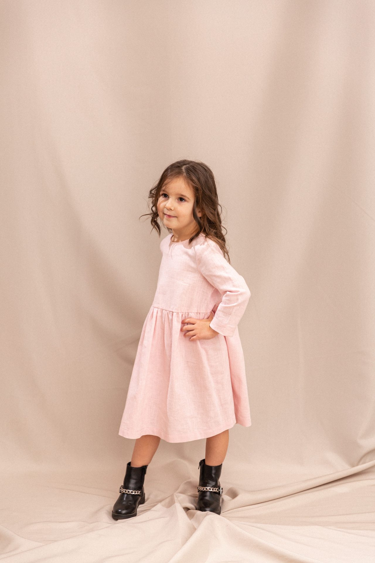 Сукня для дівчинки "Міла" з кропиви від VIRA APPAREL