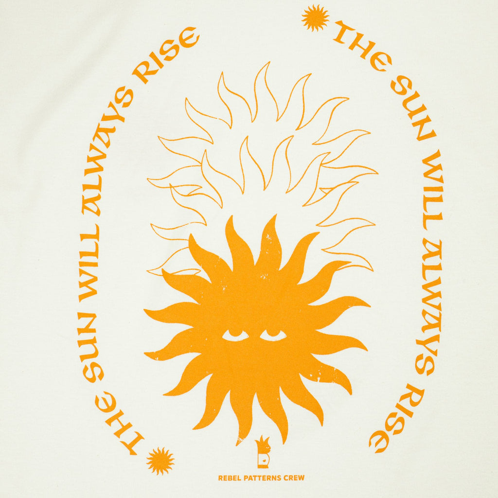 Unisex tričko s nápisom Rising Sun od REBELpatterns