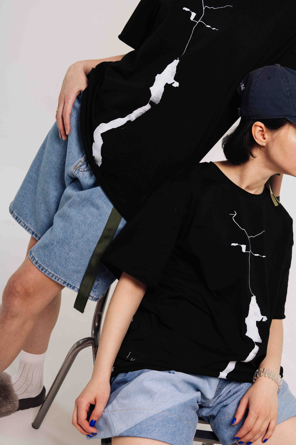 Футболка принт «річка Кальміус» Some Urban Monk