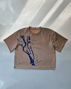 Tričko s krátkym potlačou „Rieka Dnipro (Kyjev)“ od značky SomeUrbanMonk