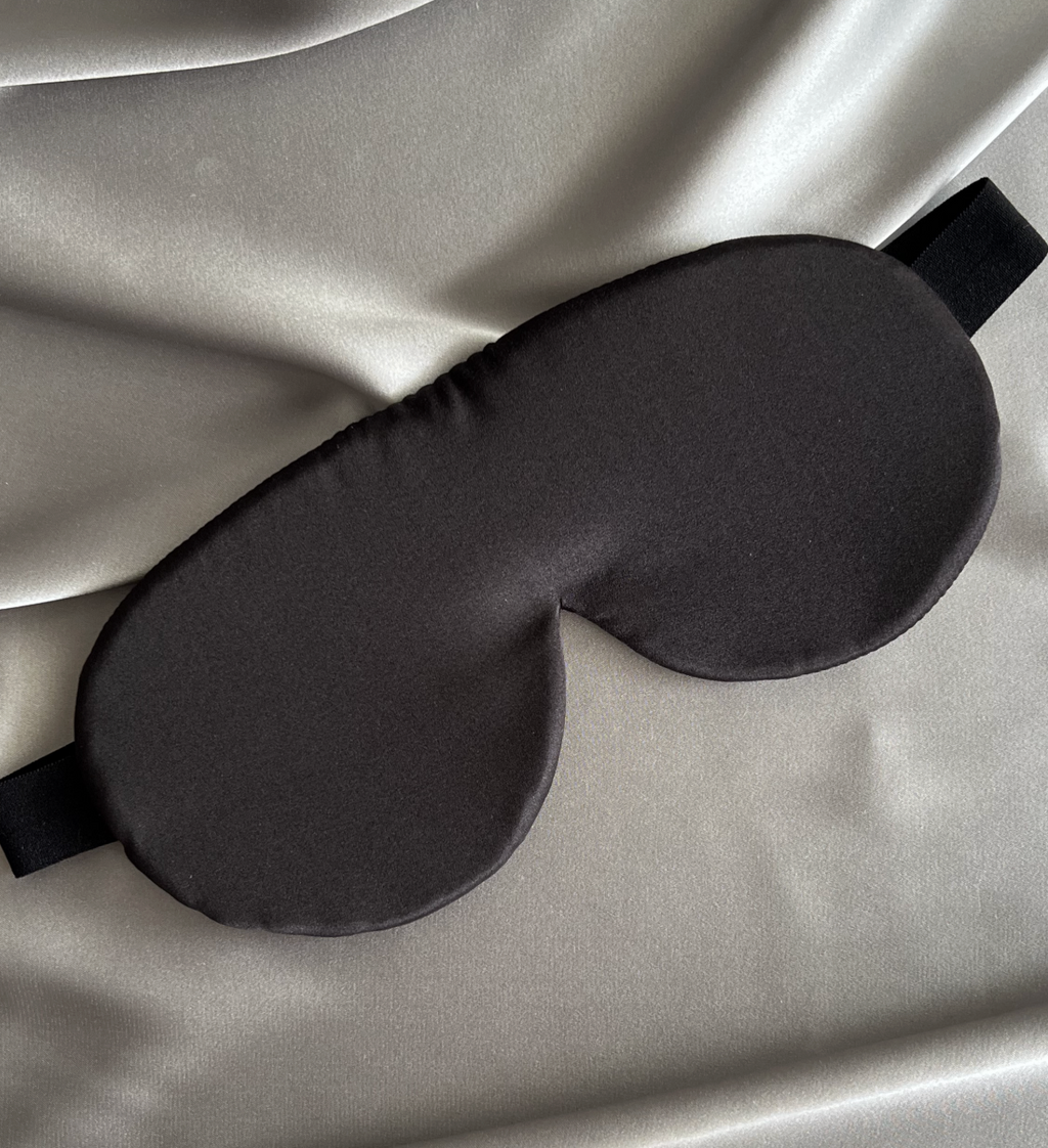 Шовкова маска для сну "Класична" (щільність 30 момі)