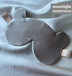 Шовкова маска для сну "Ведмедик" (щільність 30 момі)