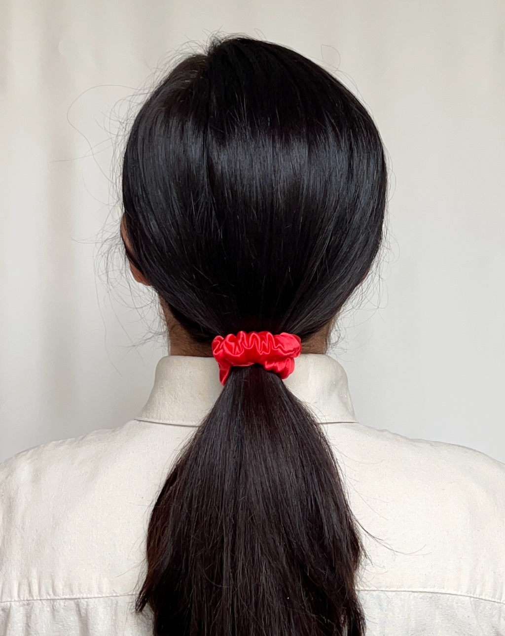 Шовкова резиночка "Класична", багато кольорів, 17-19 момі