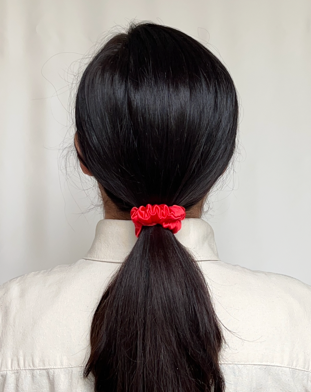 Шовкова резиночка "Класична", багато кольорів, 17-19 момі