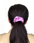 Шовкова резиночка "Пишна", багато кольорів, 17-19 момі