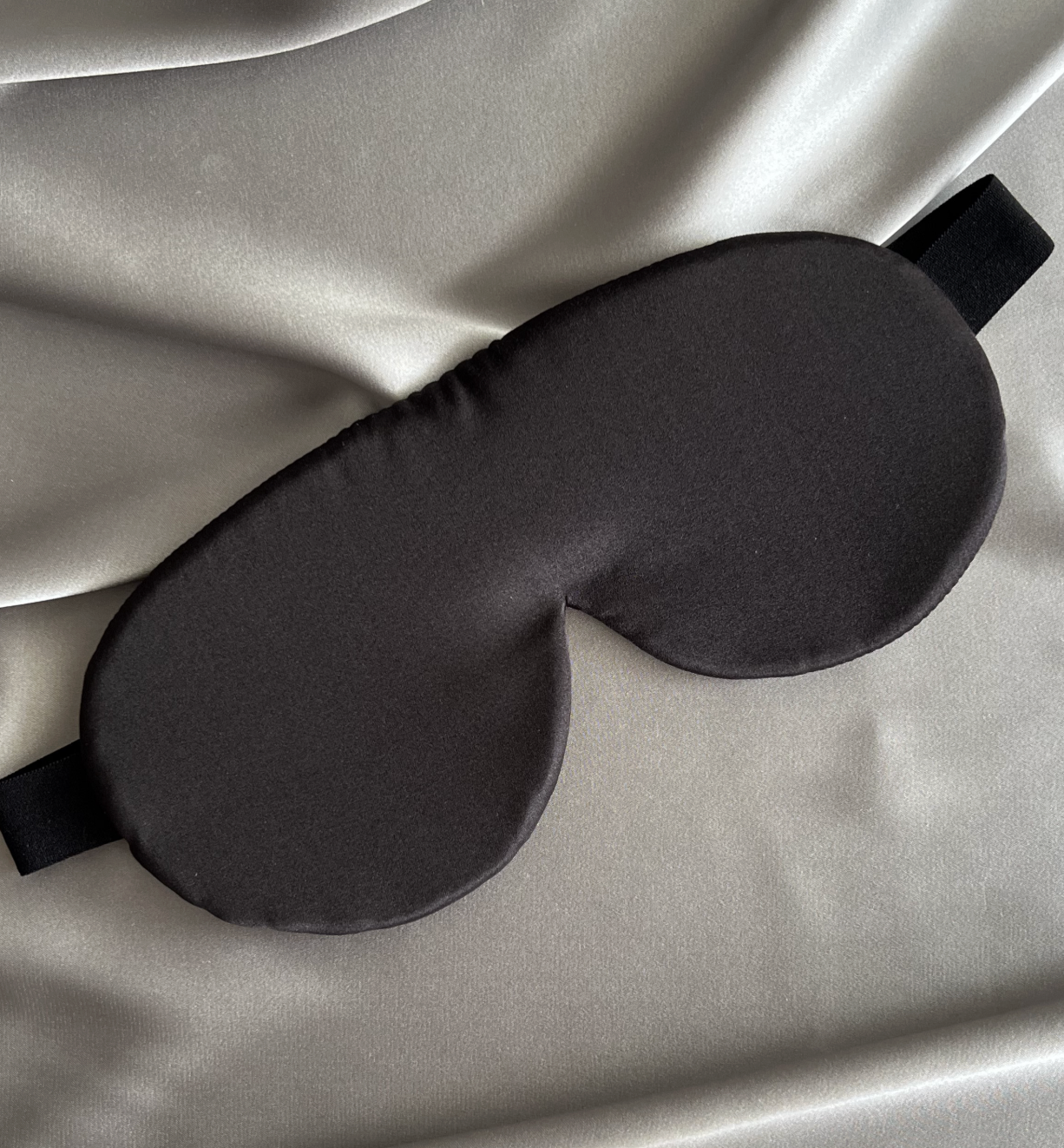 Шовкова маска для сну "Класична" (щільність 19 момі)