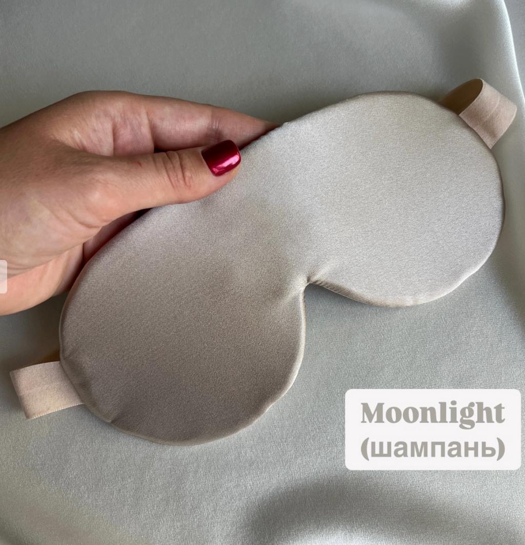 Шовкова маска для сну "Класична" (щільність 30 момі)