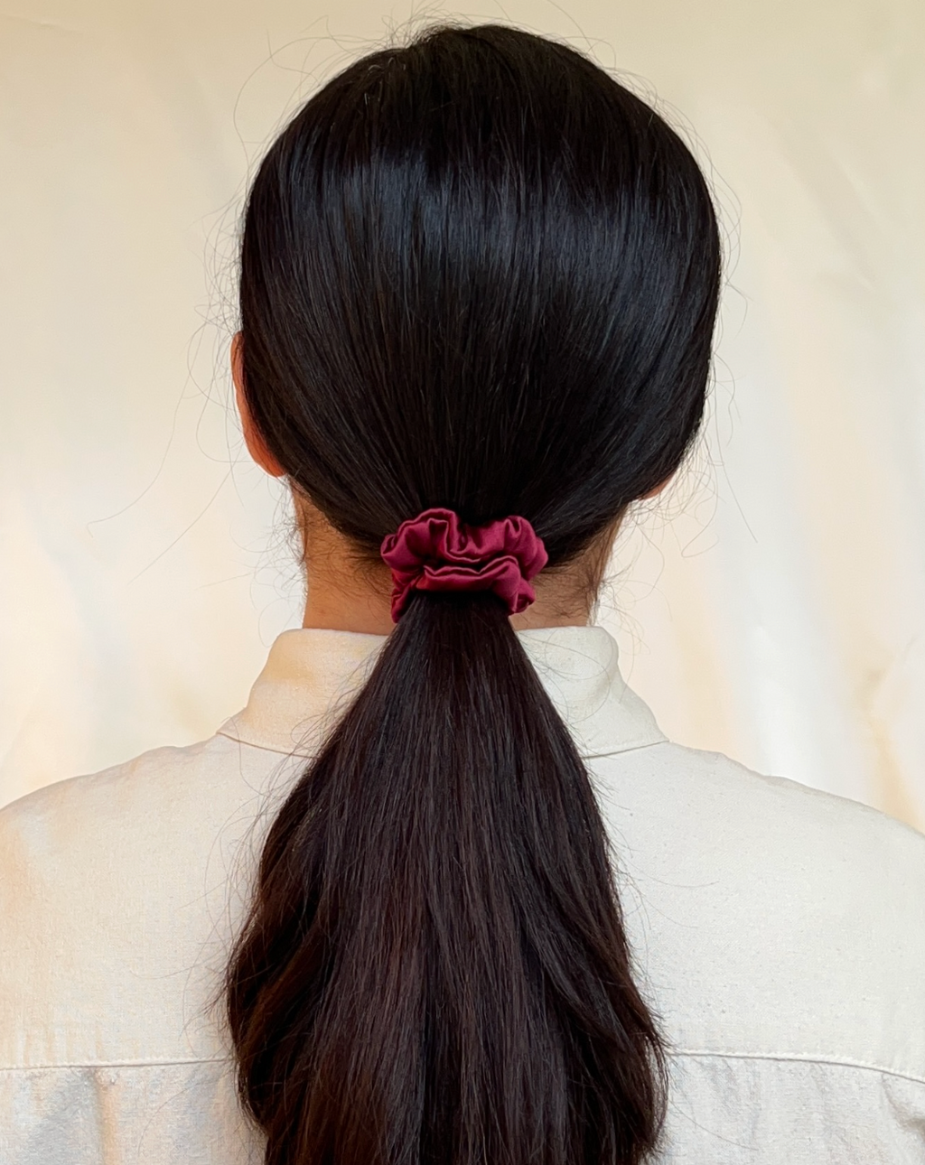 Шовкова резиночка "Класична", багато кольорів, 17-19 момі