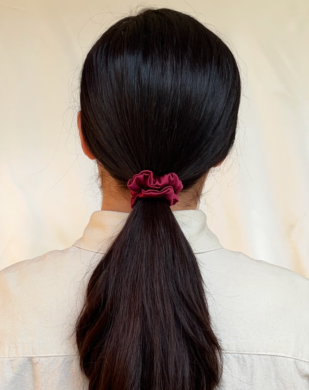 Шовкова резиночка "Класична", багато кольорів, 17-19 момі