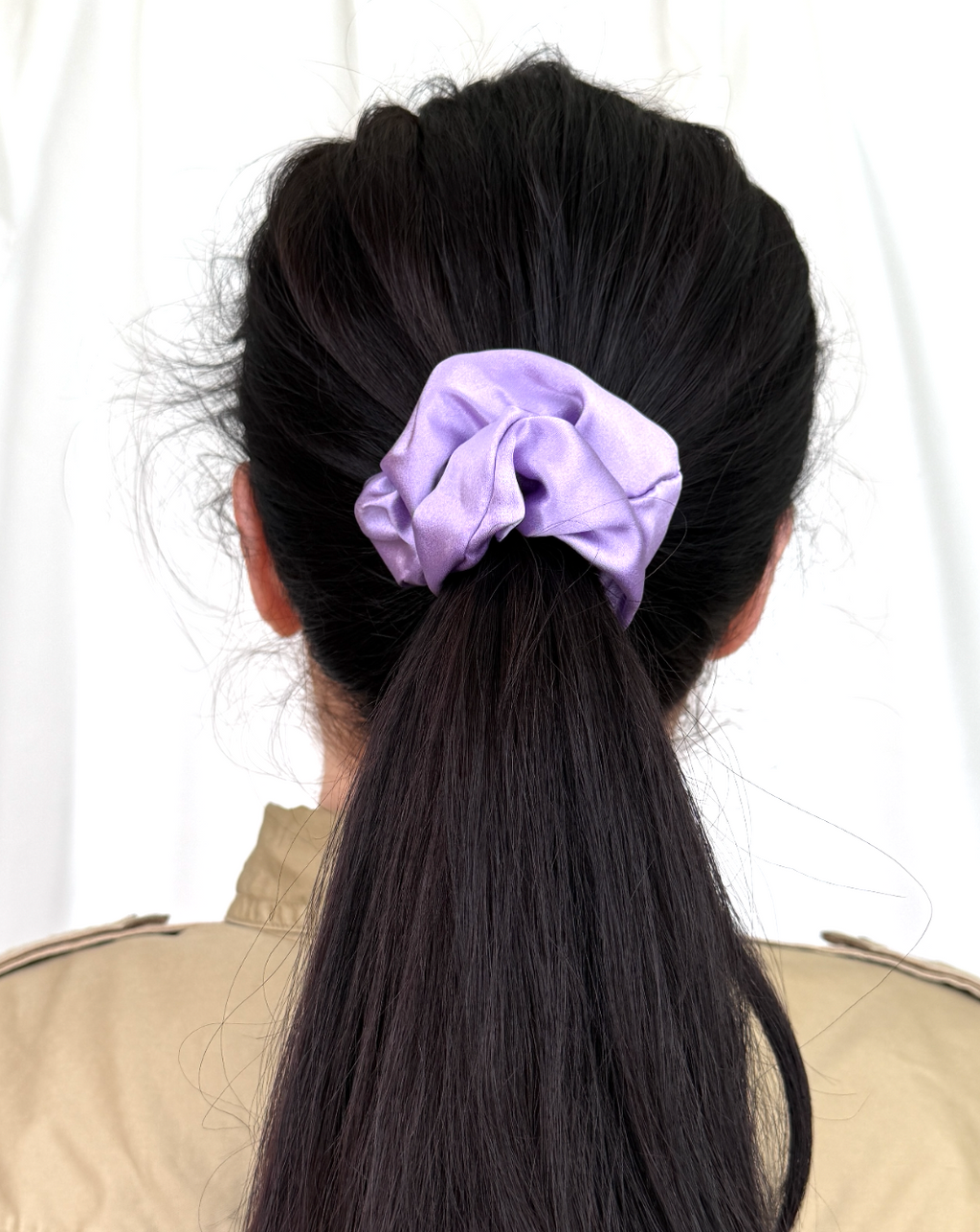 Шовкова резиночка "Пишна", багато кольорів, 22 момі