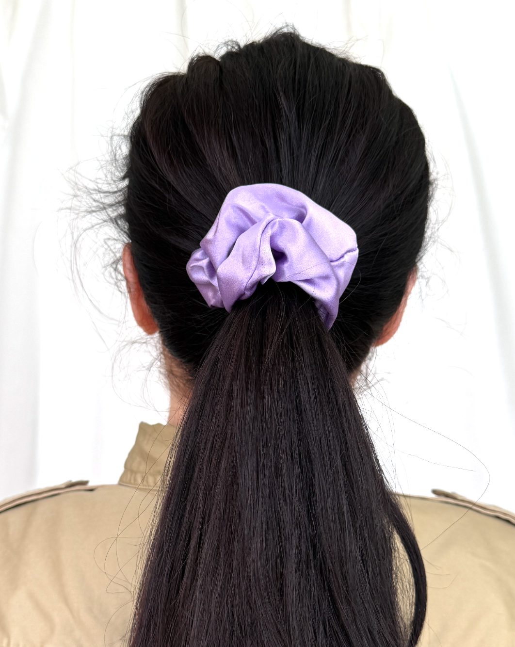 Шовкова резиночка "Пишна", багато кольорів, 22 момі