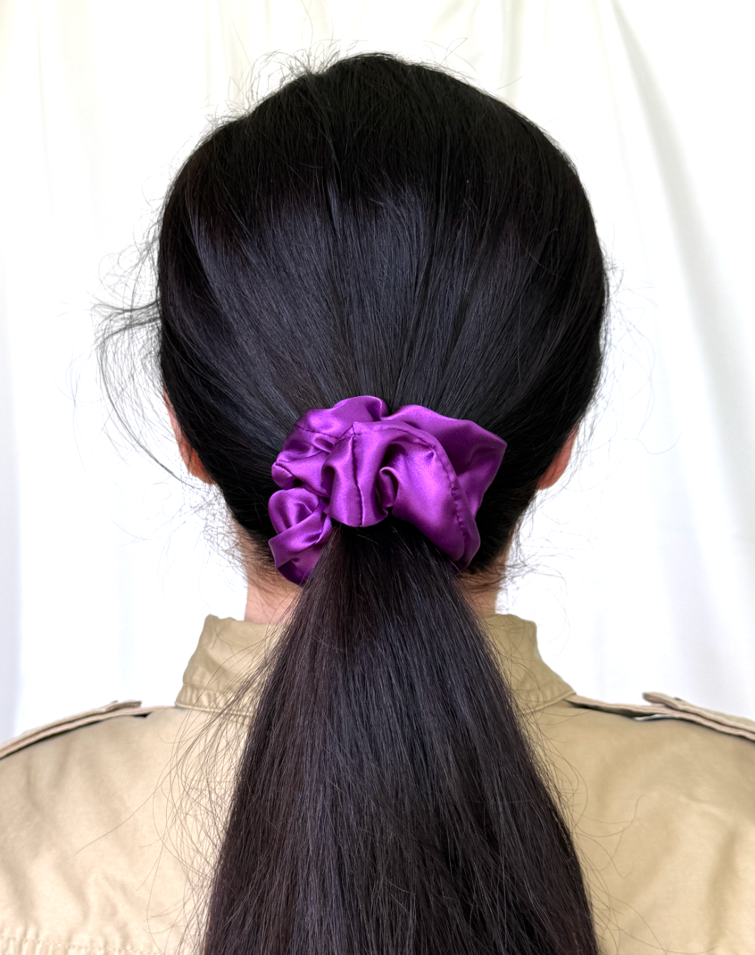 Шовкова резиночка "Пишна", багато кольорів, 22 момі