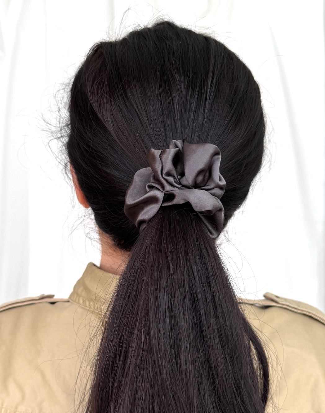 Шовкова резиночка "Пишна", багато кольорів, 22 момі