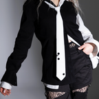 Краватка з металевою фурнітурою, 2 кольори BRU