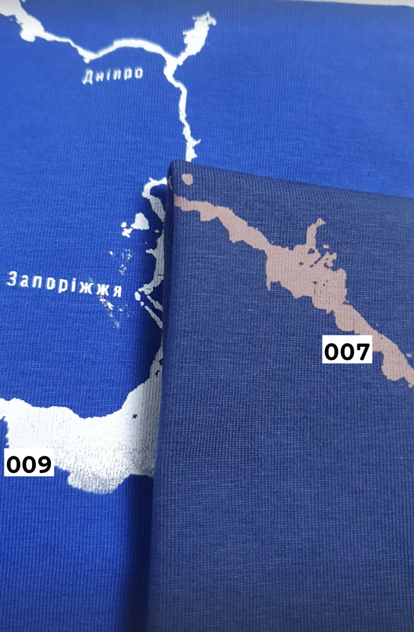 Лонгслів принт по рукаву «Річка Дніпро» чоловічий з куліру Some Urban Monk