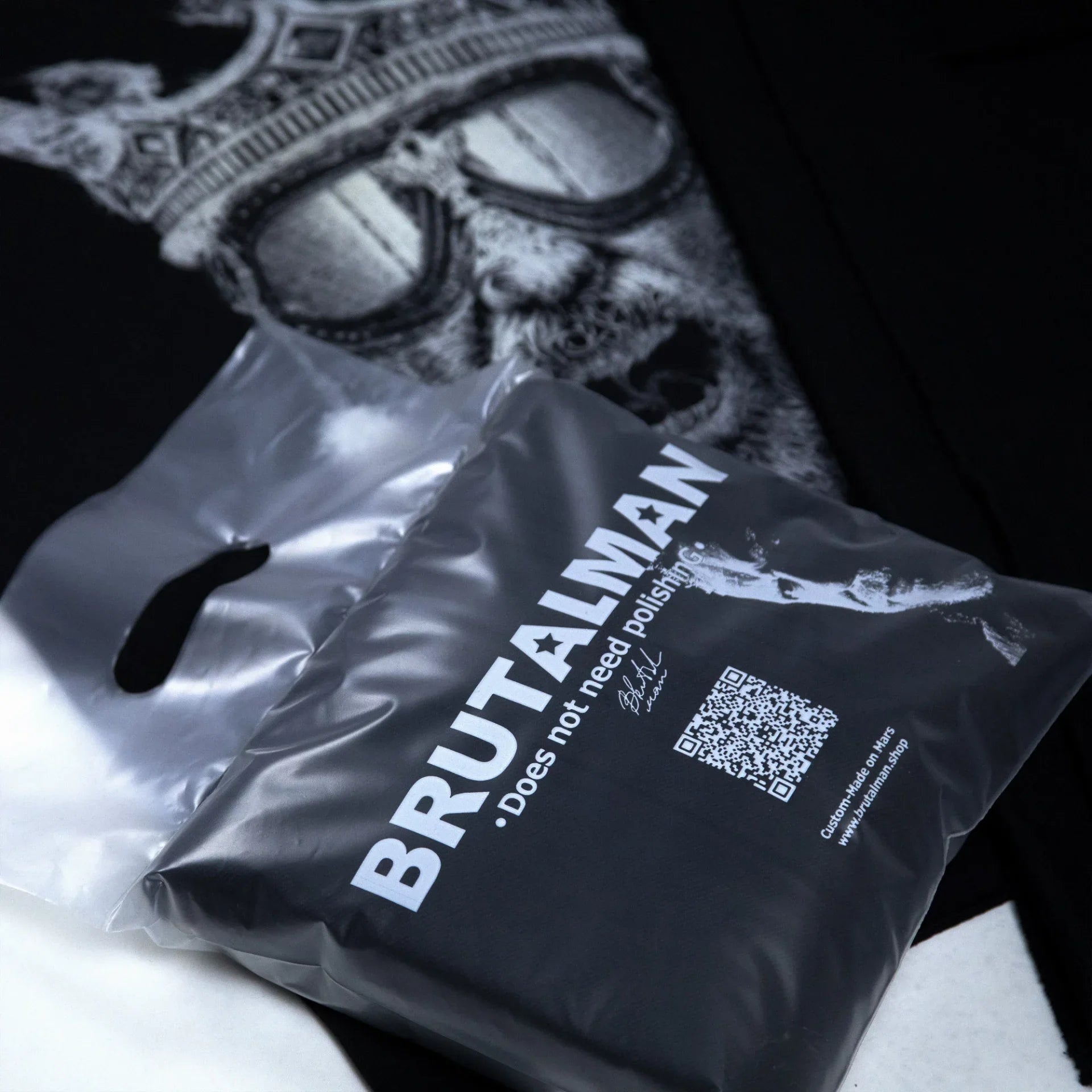 Світшот чорний Джек від BRUTALMAN