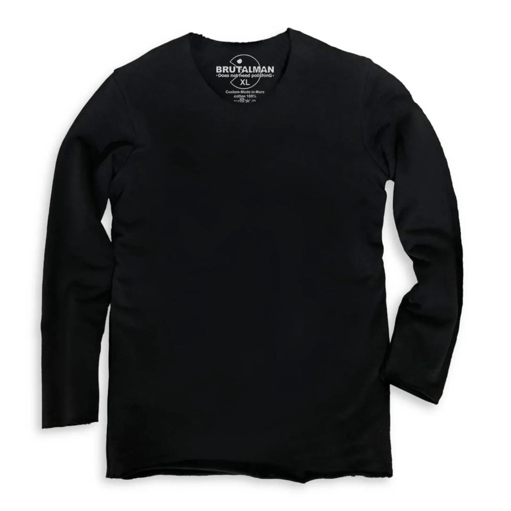Світшот чорний без принту від BRUTALMAN