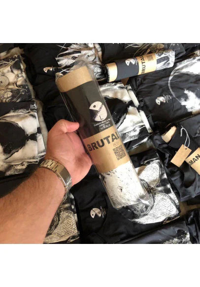 Футболка чоловіча чорна Бувалий від BRUTALMAN