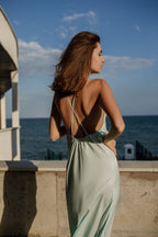 Літня сукня Олга з відкритою спиною від FAYNA